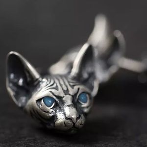 - Sphynx Cat Earrings